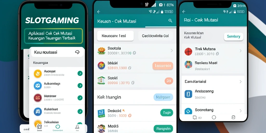 Tampilan antarmuka SLOTGAMING yang memudahkan pengecekan mutasi.