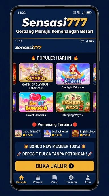 Link Alternatif Sensasi777 untuk Pengguna Android