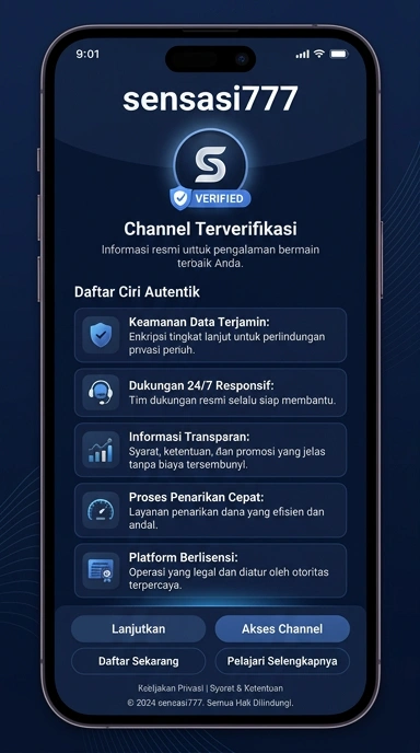 Halaman Resmi Sensasi777 untuk Pengguna Android Indonesia